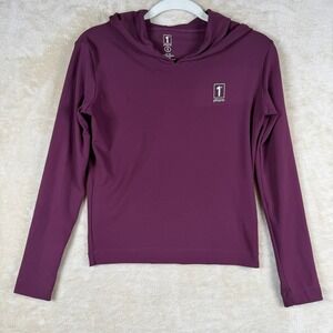 1st Phorm Women's‎ Long Sleeve Hoodie Athletic Pullover Purple Size S